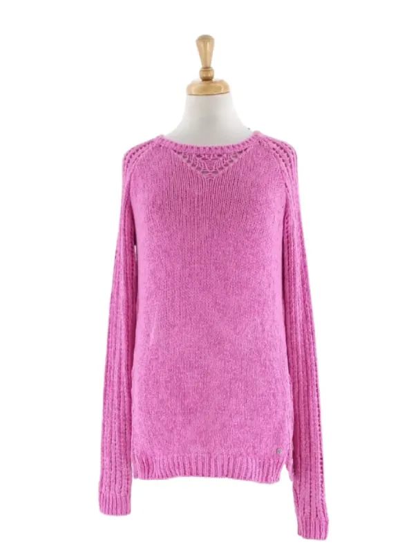DETAILED KNIT LONG SLEEVE TOP sold by FBO