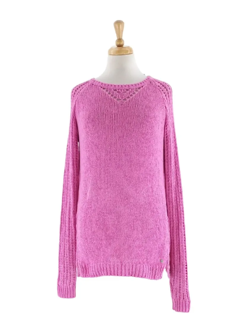 DETAILED KNIT LONG SLEEVE TOP sold by FBO