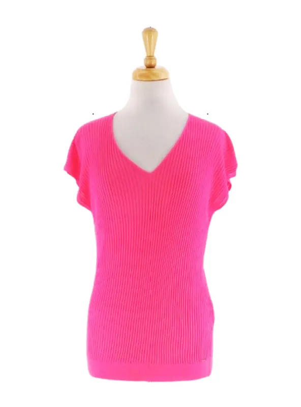 RIBBED KNIT SWEATER sold by FBO