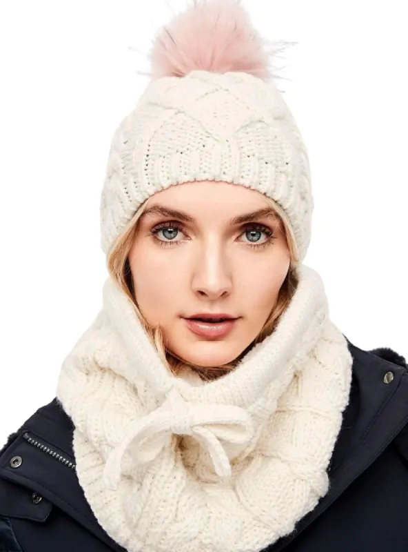 KNIT FLUFFY BEANIE sold by FBO