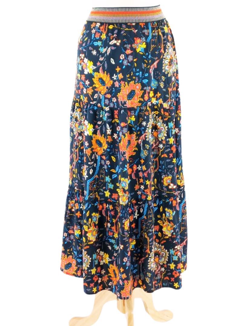 PRINTED MAXI SKIRT sold by FBO