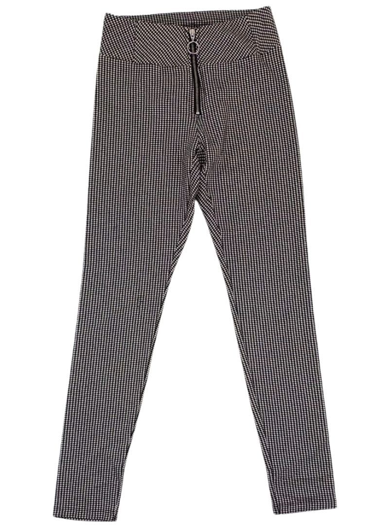 PATTERNED ZIPPER DETAILED TROUSER sold by FBO