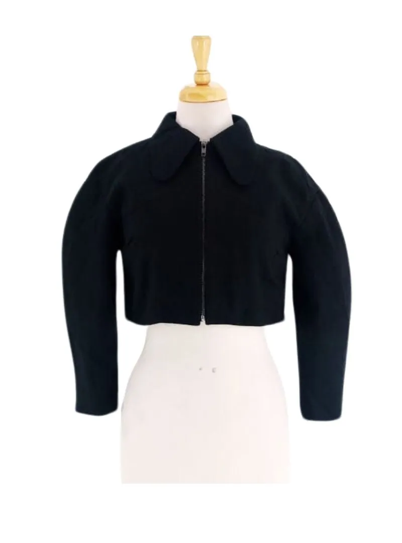 CROPPED DENIM JACKET sold by FBO