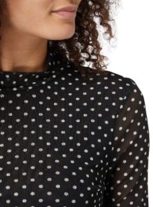 POLKA DOT MESH TOP sold by FBO