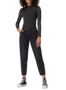 POLKA DOT MESH TOP sold by FBO