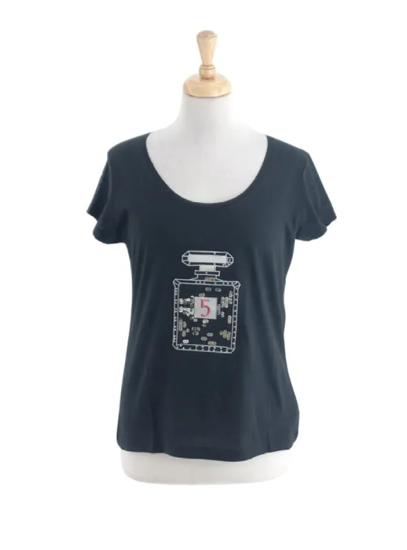 EMBROIDED DETAILED TEE sold by FBO