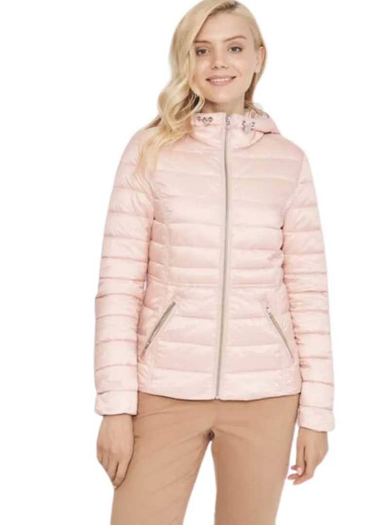 HOODED ZIP UP PUFFER JACKET sold by FBO