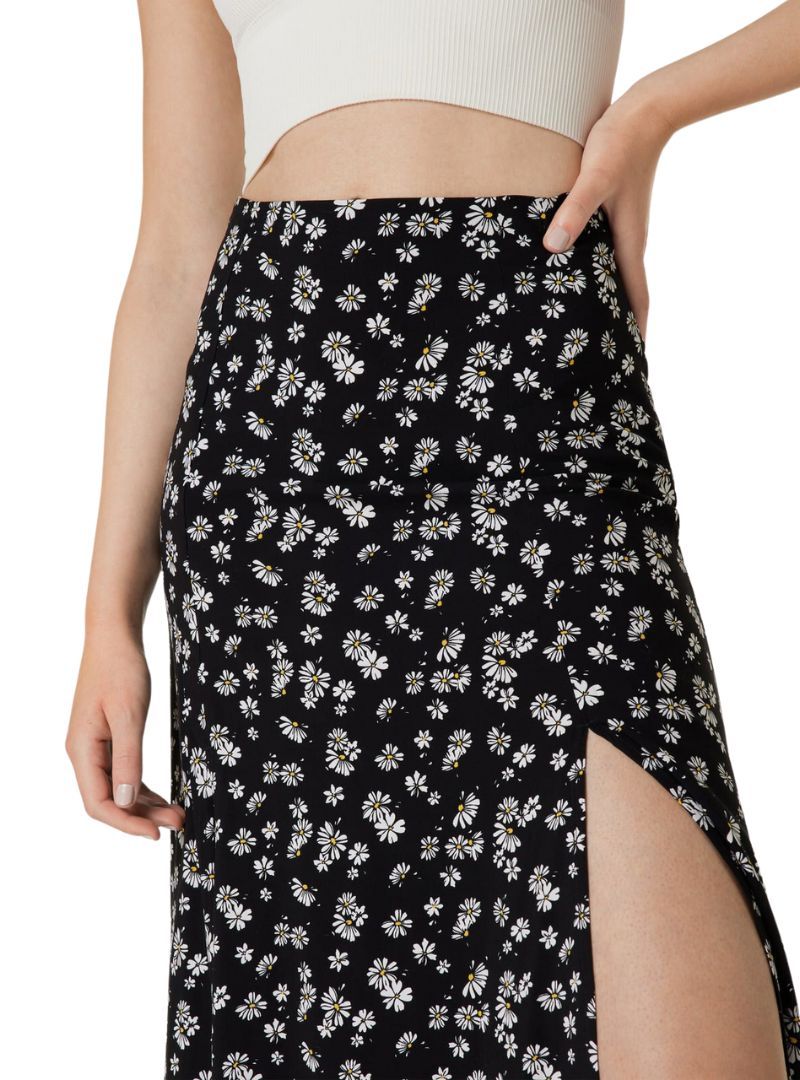 FLORAL DETAILED MIDI SKIRT sold by FBO product image thumbnail 2