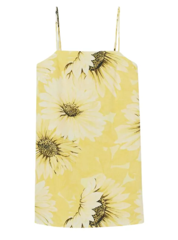 FLORAL LINEN DRESS sold by FBO