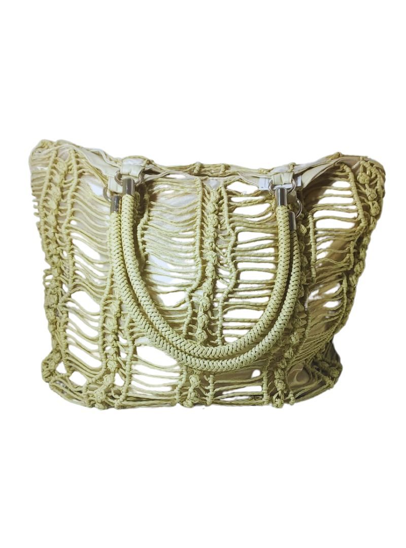 WOVEN HANDBAG sold by FBO