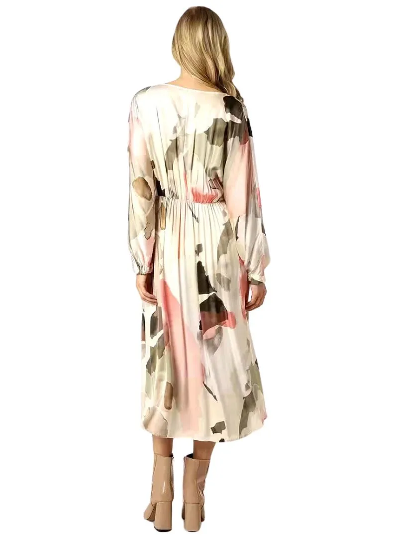 DETAILED BUTTONED SATIN DRESS sold by FBO product image thumbnail 2