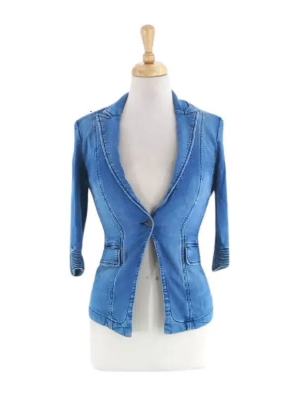 DETAILED DENIM JACKET sold by FBO