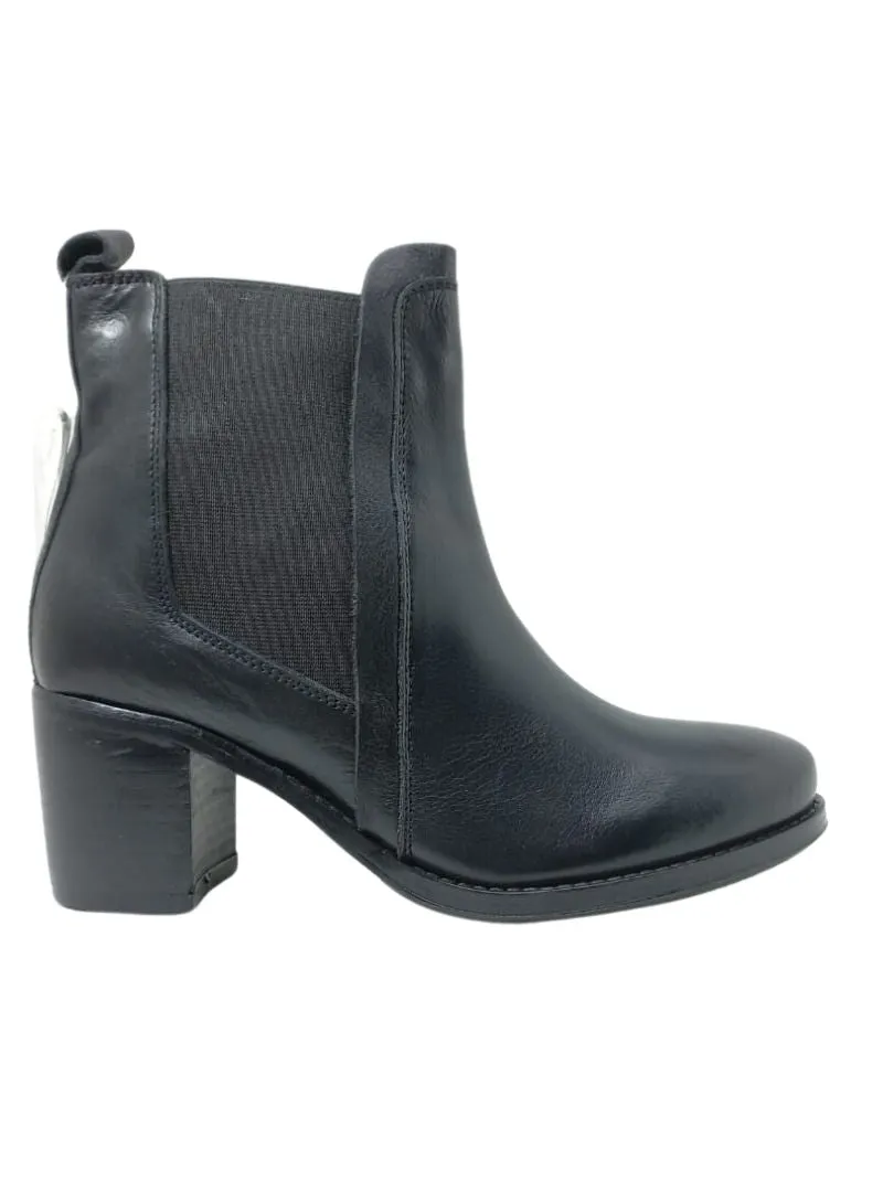SLIP ON BLOCK HEEL BOOTS sold by FBO