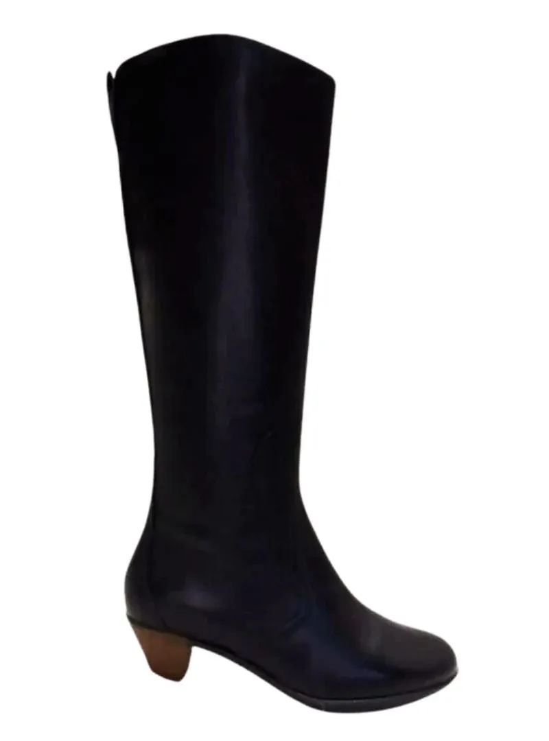 BLOCK HEEL HIGH BOOT sold by FBO