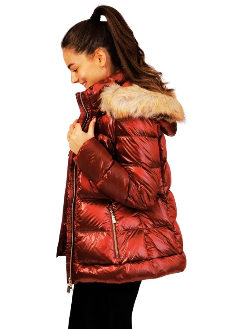 FAUX FUR HOODED JACKET sold by FBO product image thumbnail 2