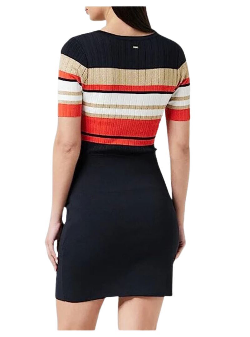 V NECK SHORT SLEEVE DRESS sold by FBO product image thumbnail 2