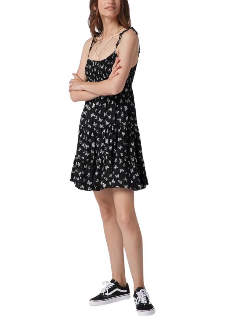 BUTTERFLY DETAILED TIERED DRESS sold by FBO