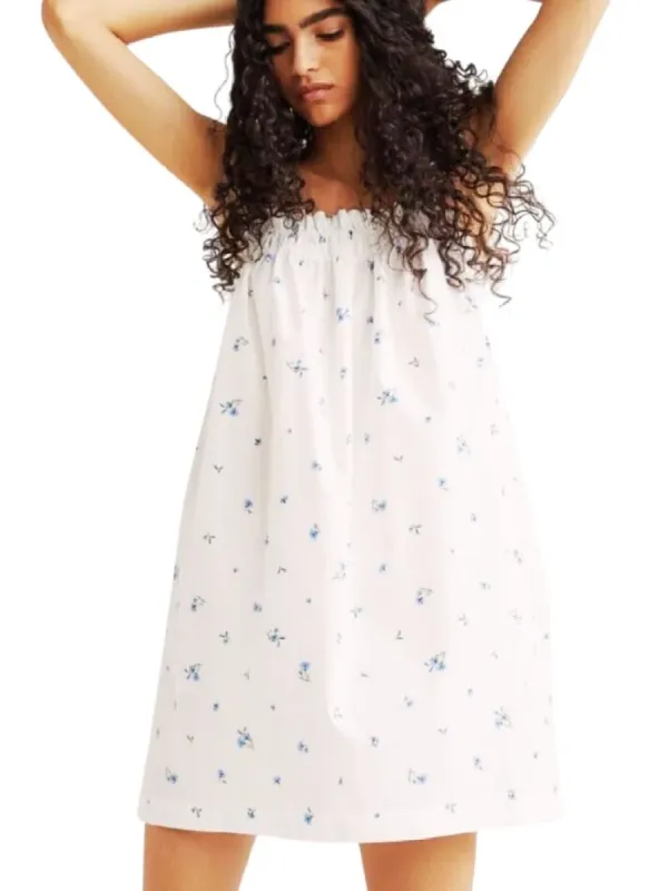 STRAPPY PRINTED DRESS sold by FBO