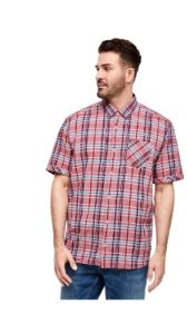 SHORT SLEEVE CHECK SHIRT sold by FBO