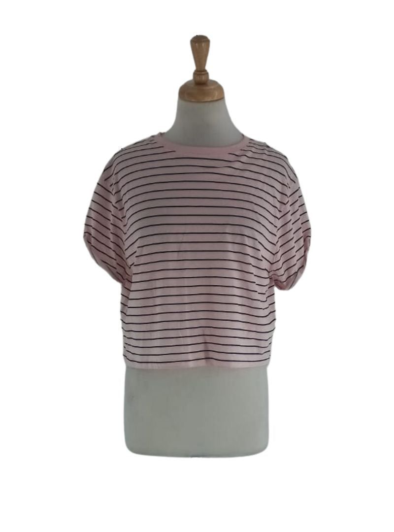 BASIC STRIPED TEE sold by FBO