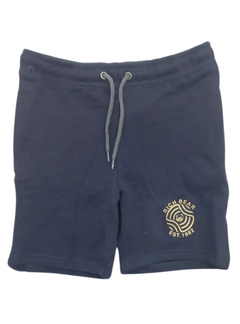 PRINTED LOGO FLEECE TEXTURED SHORTS sold by FBO