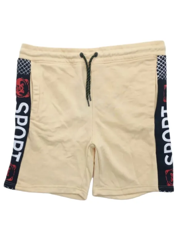 PRINTED FLEECE SHORTS sold by FBO