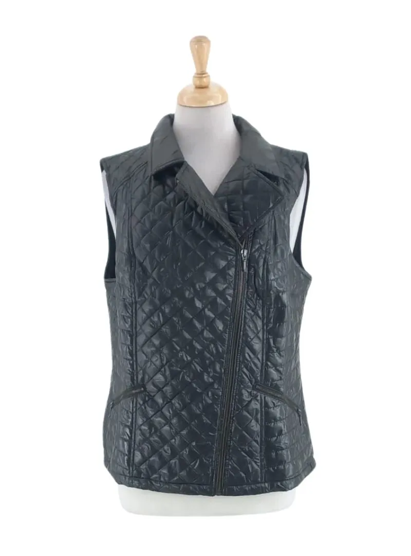 QUILTED PATTERNED BODYWARMER sold by FBO