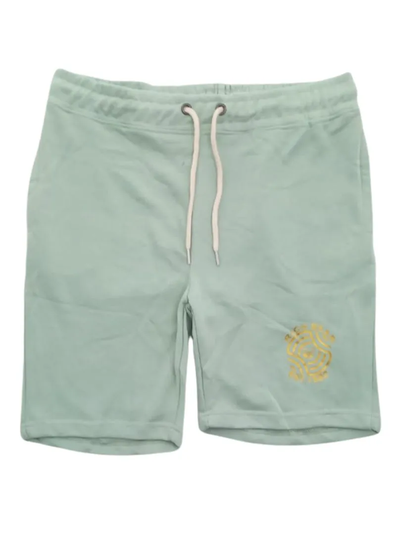 PRINTED LOGO FLEECE SHORTS sold by FBO