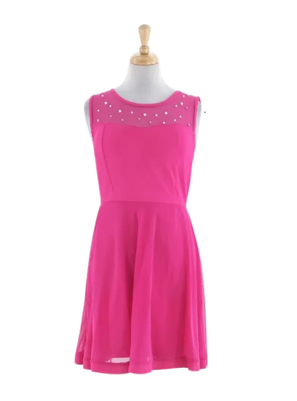 PEARLY DETAILED DRESS sold by FBO