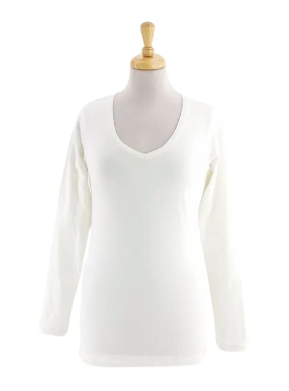 PLAIN LONG SLEEVE TOP sold by FBO