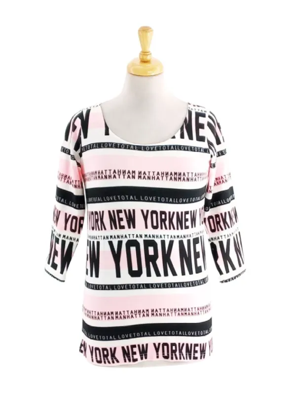 PRINTED CASUAL TOP sold by FBO