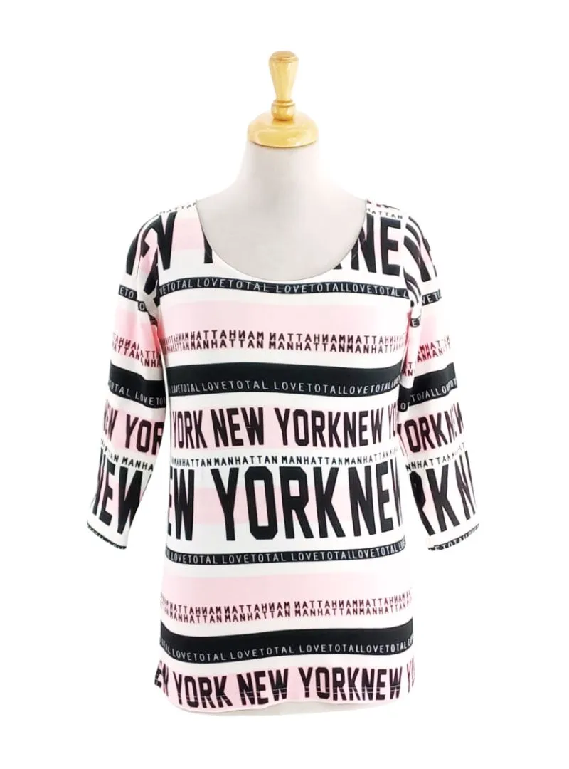 PRINTED CASUAL TOP sold by FBO