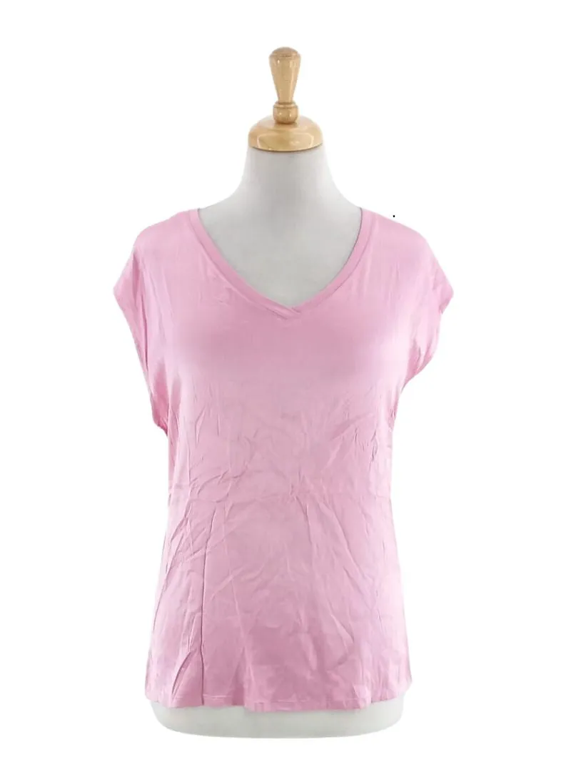 SATIN COMBO BLOUSE sold by FBO