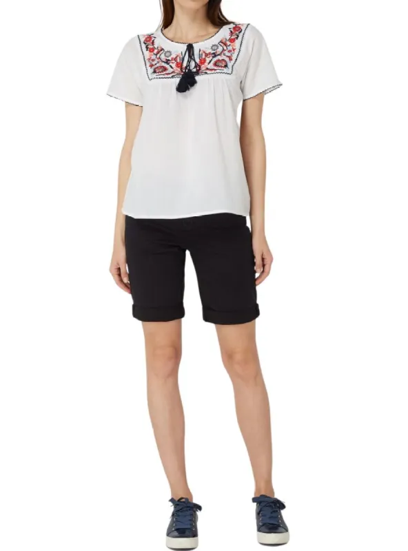 EMBROIDED DETAILED BLOUSE sold by FBO