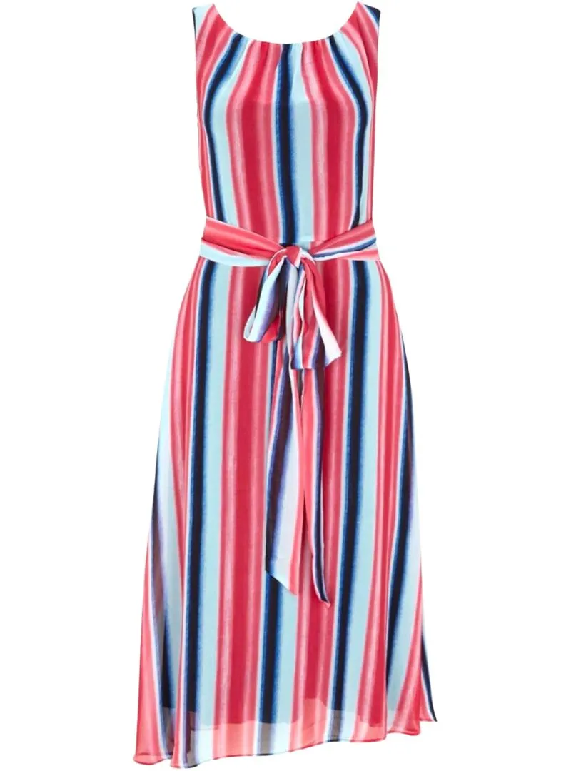 STRIPED DETAILED MIDI DRESS sold by FBO product image thumbnail 4