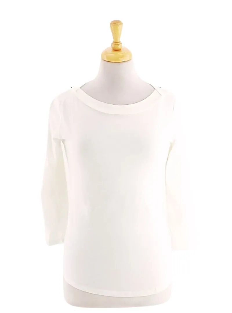 BOAT NECK SLEEVE TOP sold by FBO