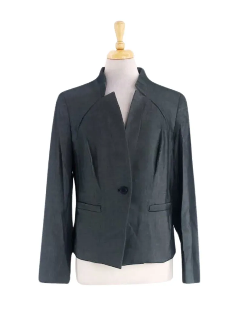 ROUND NECK BASIC BLAZER sold by FBO