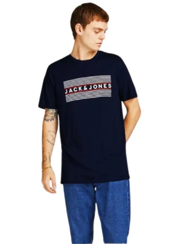 CASUAL PRINTED LOGO T-SHIRT made by Jack & Jones