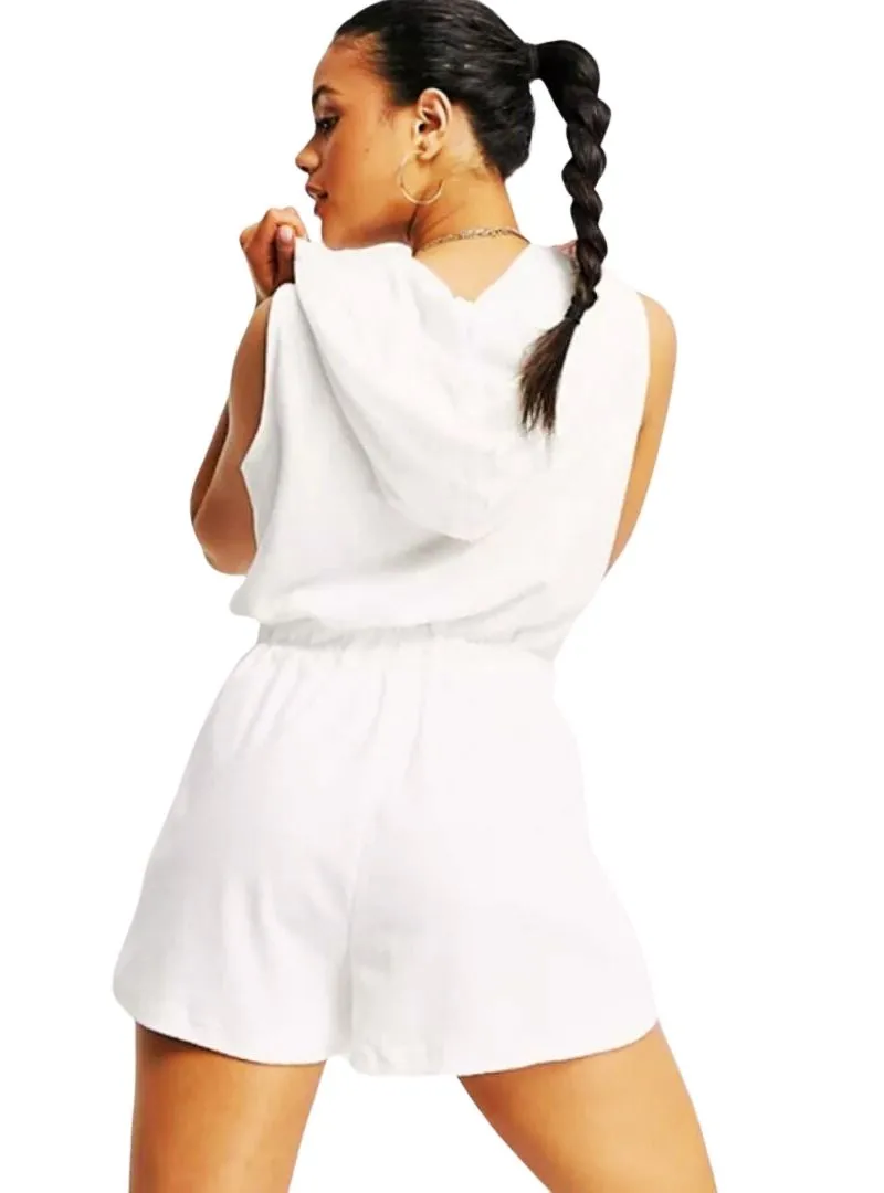 TOWELLED ZIP DOWN PLAYSUIT sold by FBO product image thumbnail 2