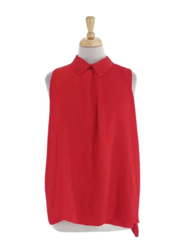 EMBELLISHED COLLAR BLOUSE sold by FBO