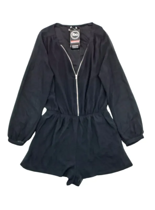 ZIP UP SHORT JUMPSUIT sold by FBO