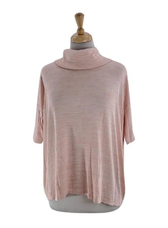 DETAILED TURTLE NECK KNIT TOP sold by FBO