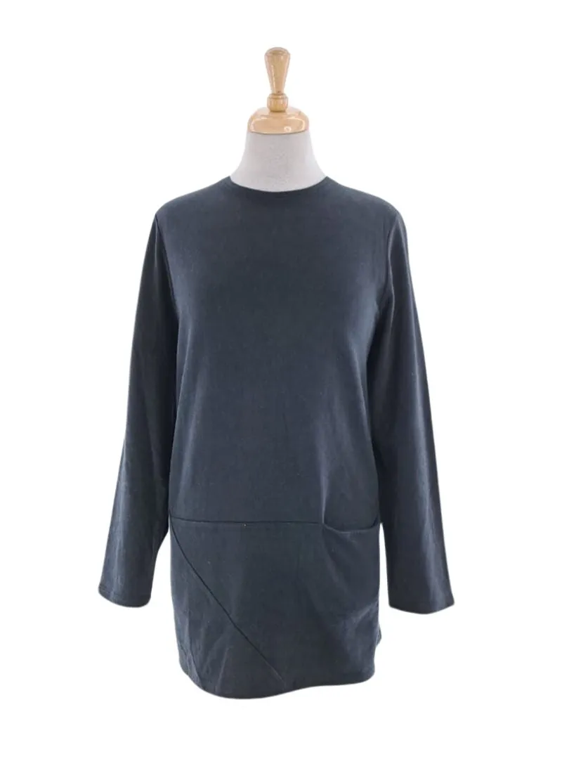 DETAILED POCKET KNIT TOP sold by FBO