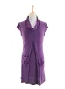 TURTLE NECK KNIT POCKET DRESS sold by FBO
