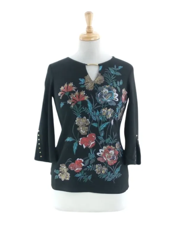 FLORAL PRINTED BLOUSE sold by FBO