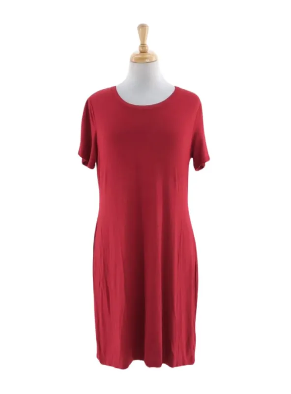BASIC RELAXED T-SHIRT DRESS sold by FBO