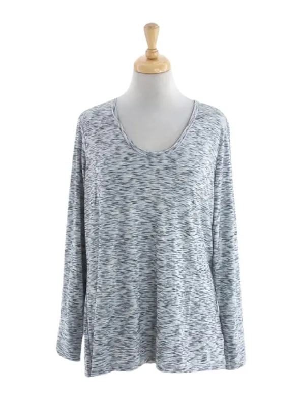 DETAILED KNIT LONG SLEEVE TOP sold by FBO