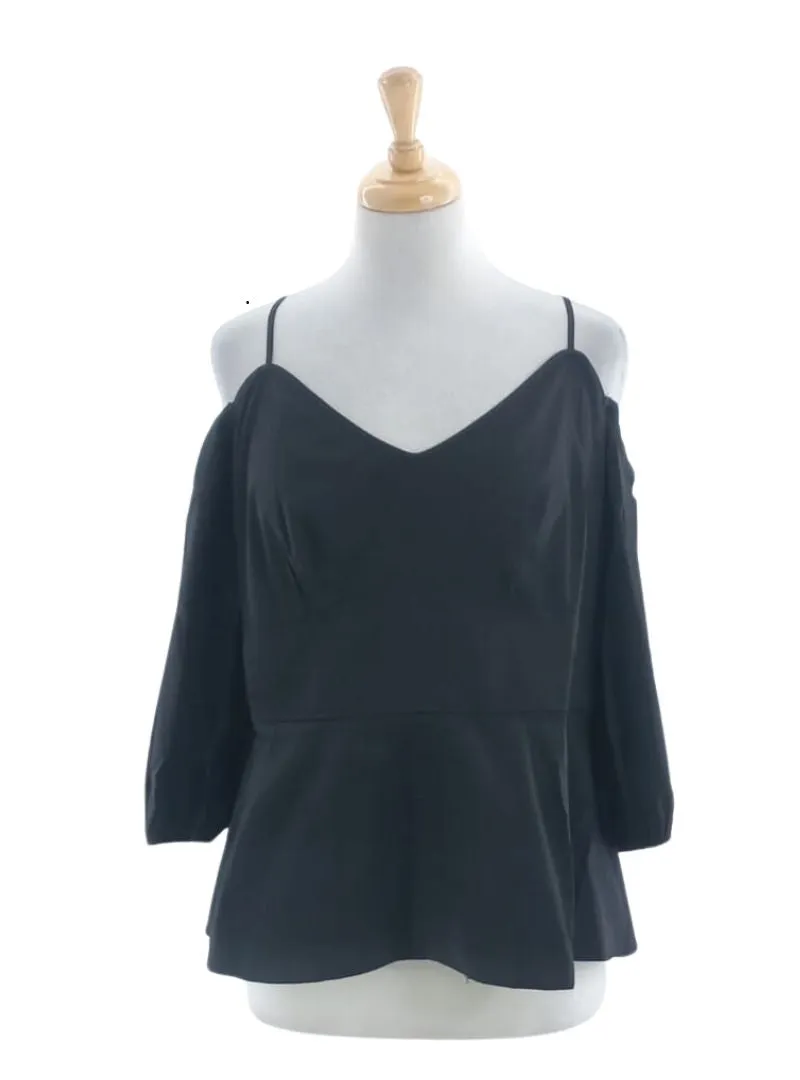 DETAILED OPEN SHOULDER BLOUSE sold by FBO