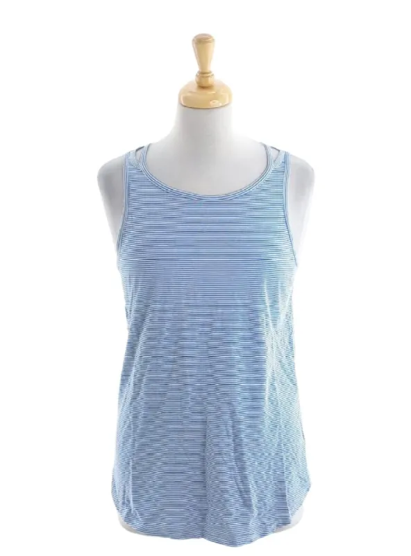 STRIPED CUT OUT TANK TOP sold by FBO