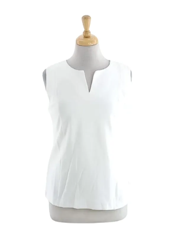 SLEEVELESS OPEN NECKLINE TOP sold by FBO